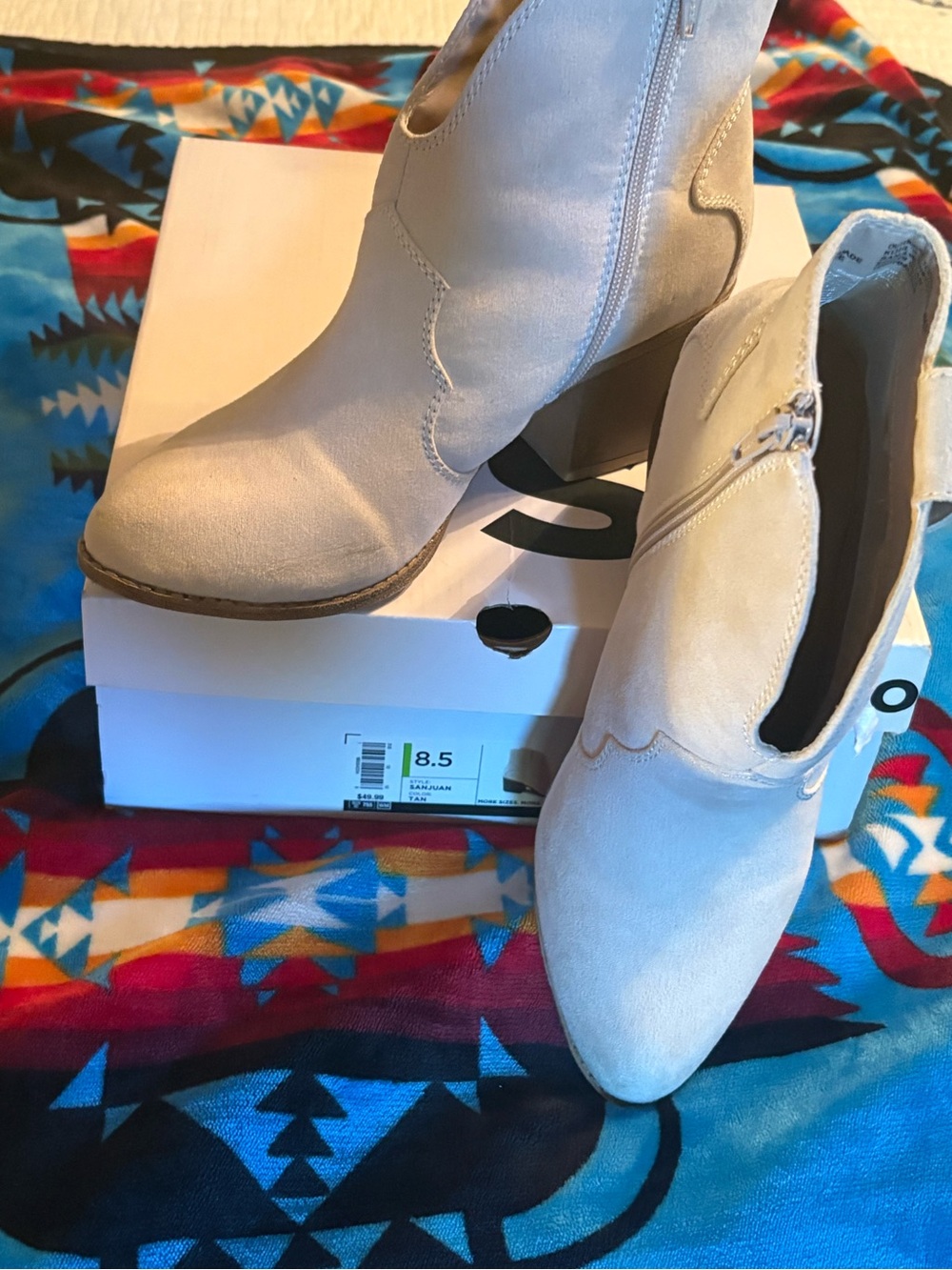 Sonoma Women's Tan Ankle Boots